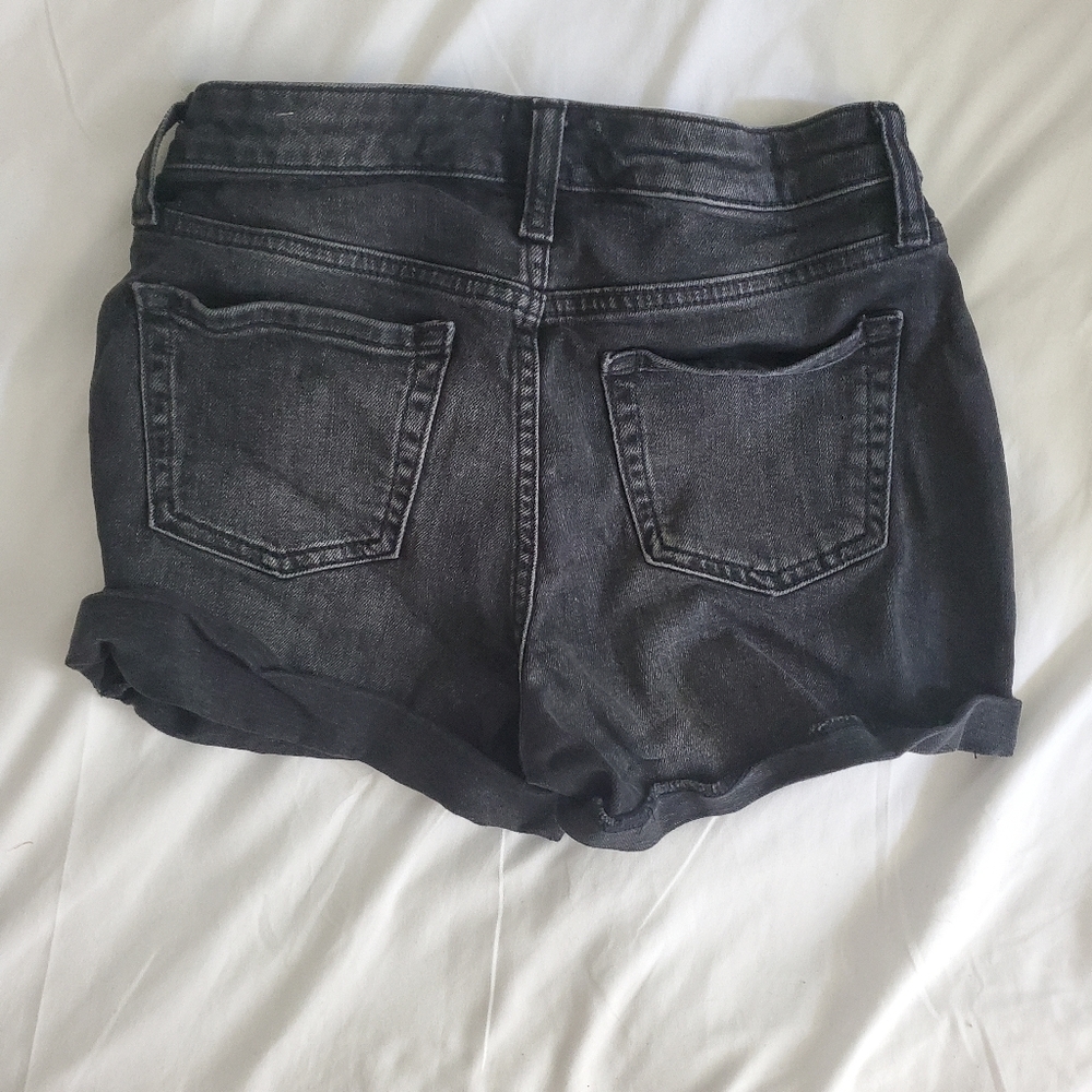 Black High Waisted Shorts